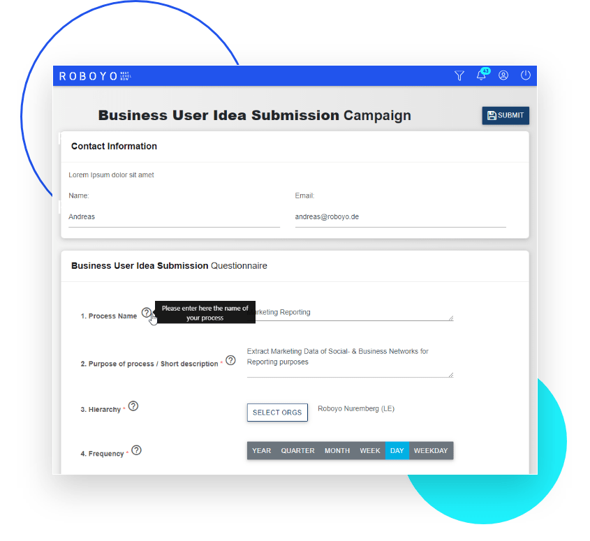 Roboyo Converge Campaign module