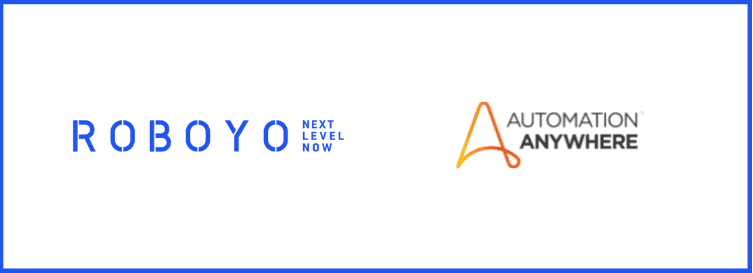 Roboyo and Automation Anywhere logos