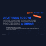 Webinar On-Demand: Intelligent Document Processing (IDP) – wie gelingt der schnelle kickstart?