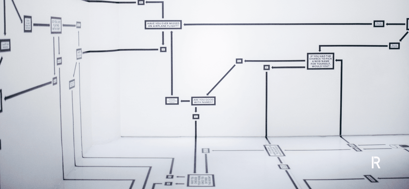 Process selection diagram