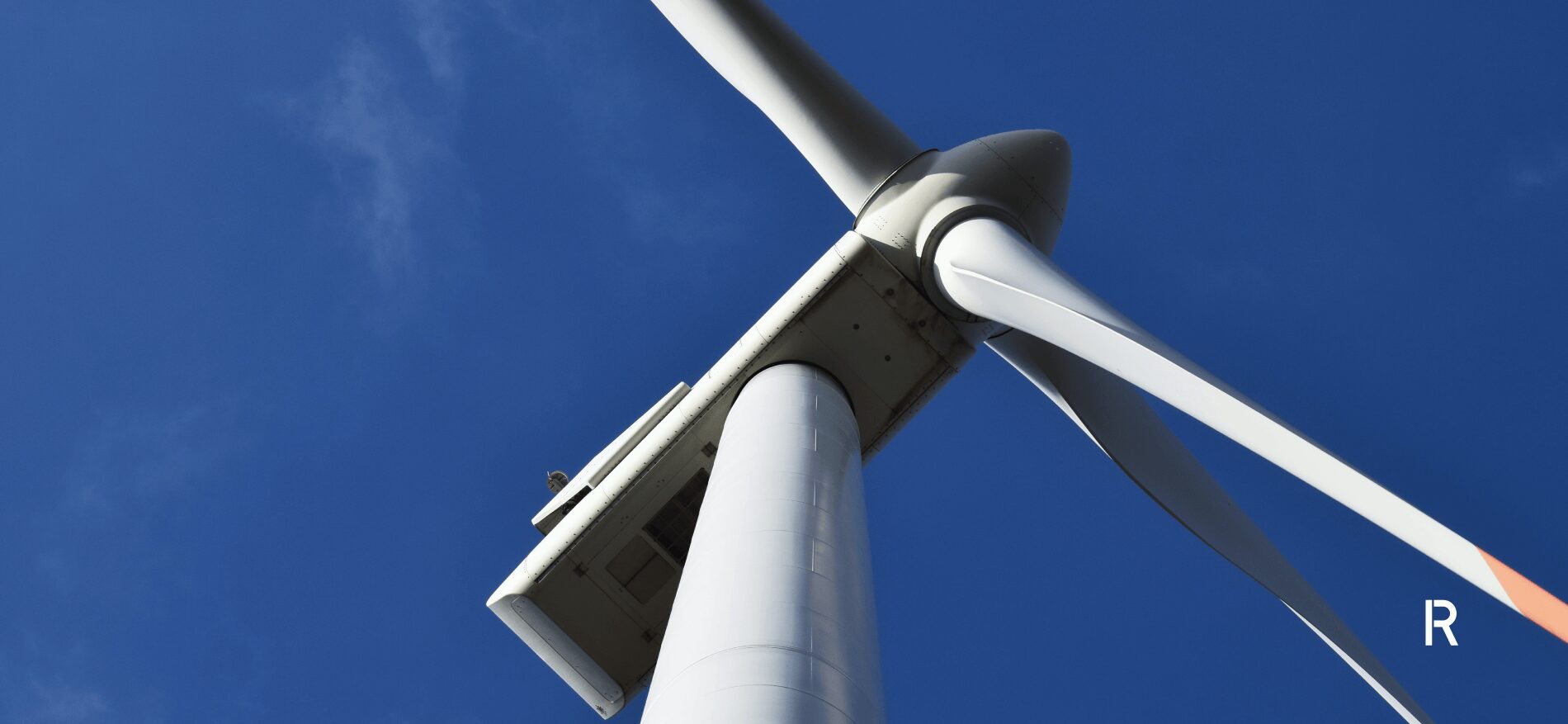 A wind turbine